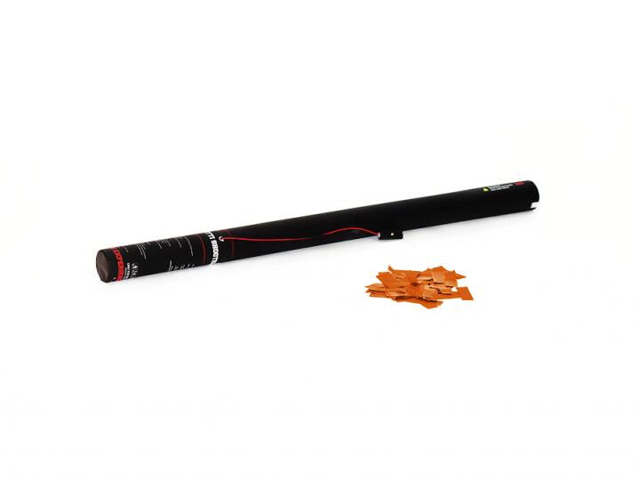TCM FX elektrisk konfettikanon 80 cm, oransje