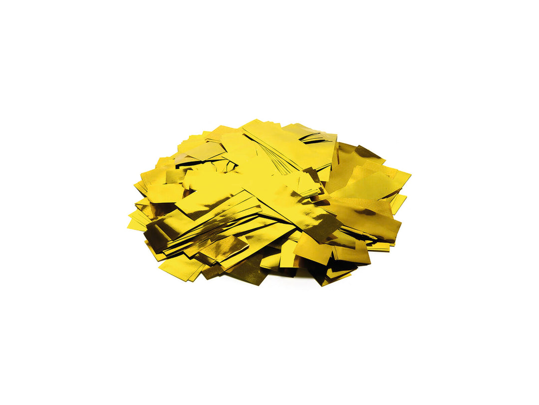 TCM FX Metallic Confetti rektangulær 55x18mm, gold, 1kg