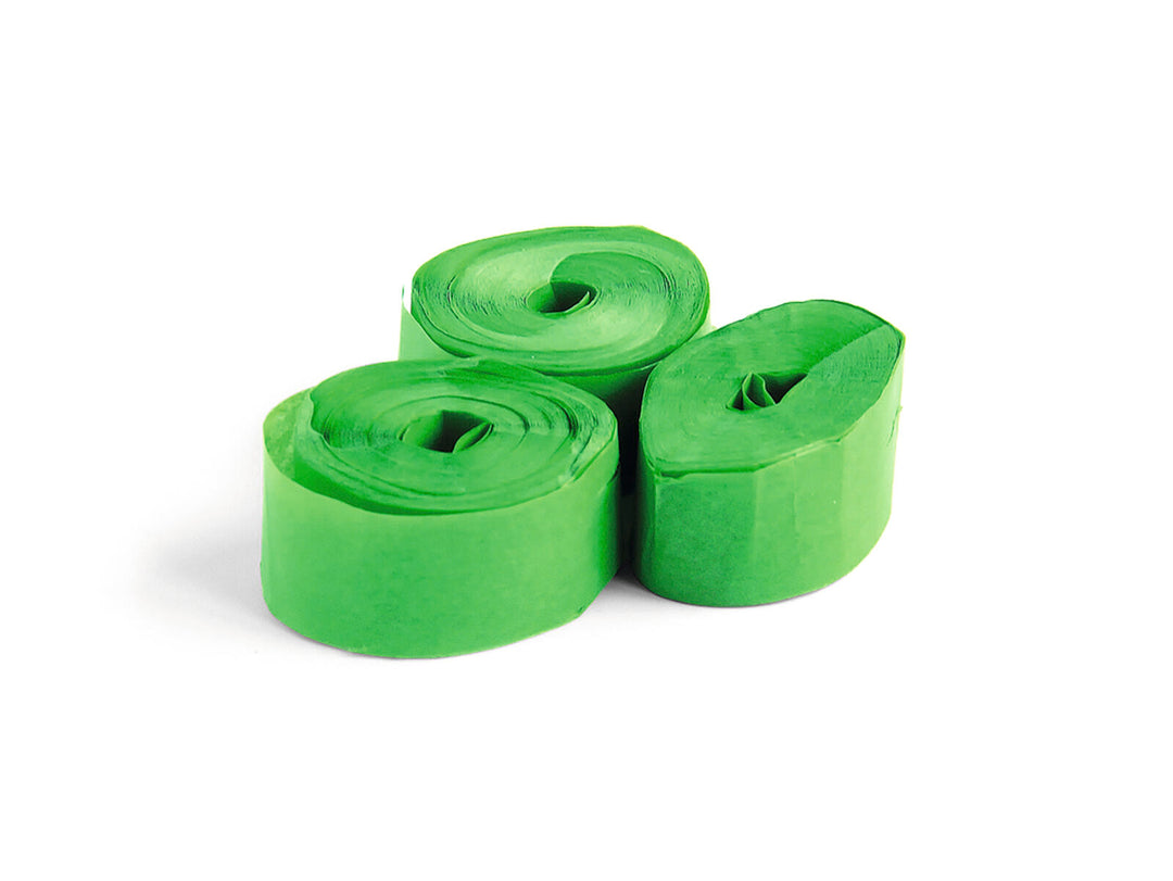 TCM FX Slowfall Streamers 10mx1.5cm, dark grønn, 32x