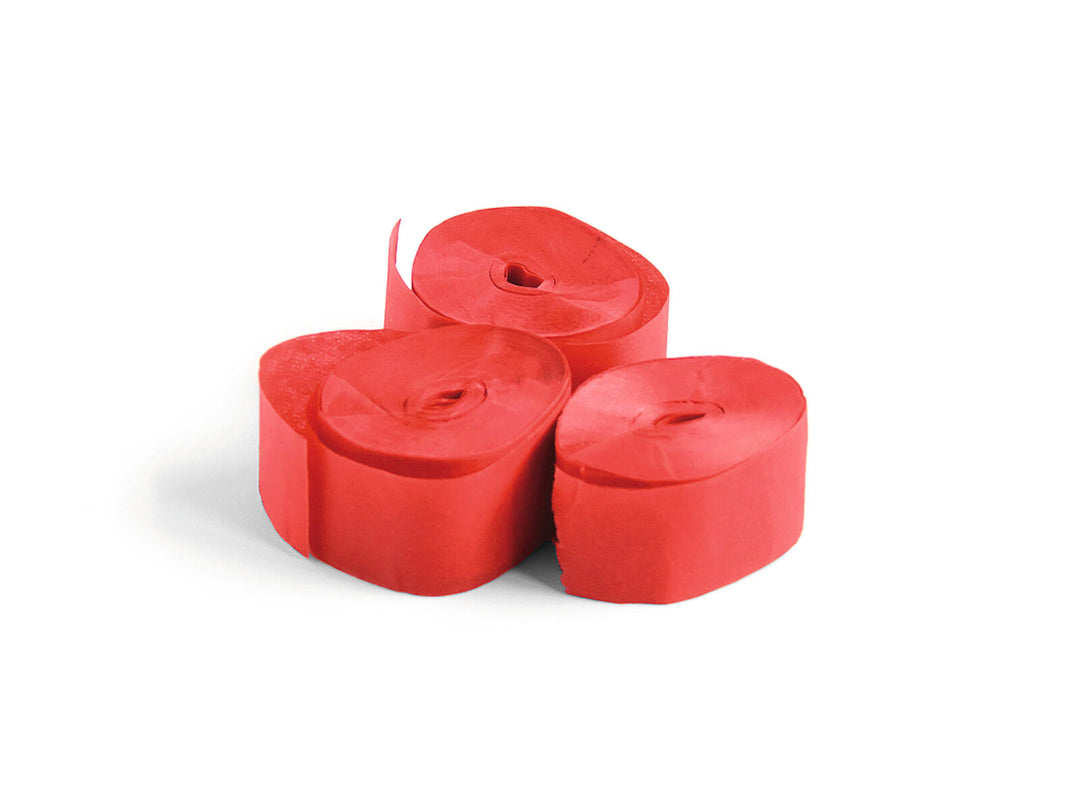 TCM FX Slowfall Streamers 10mx1.5cm, rød, 32x