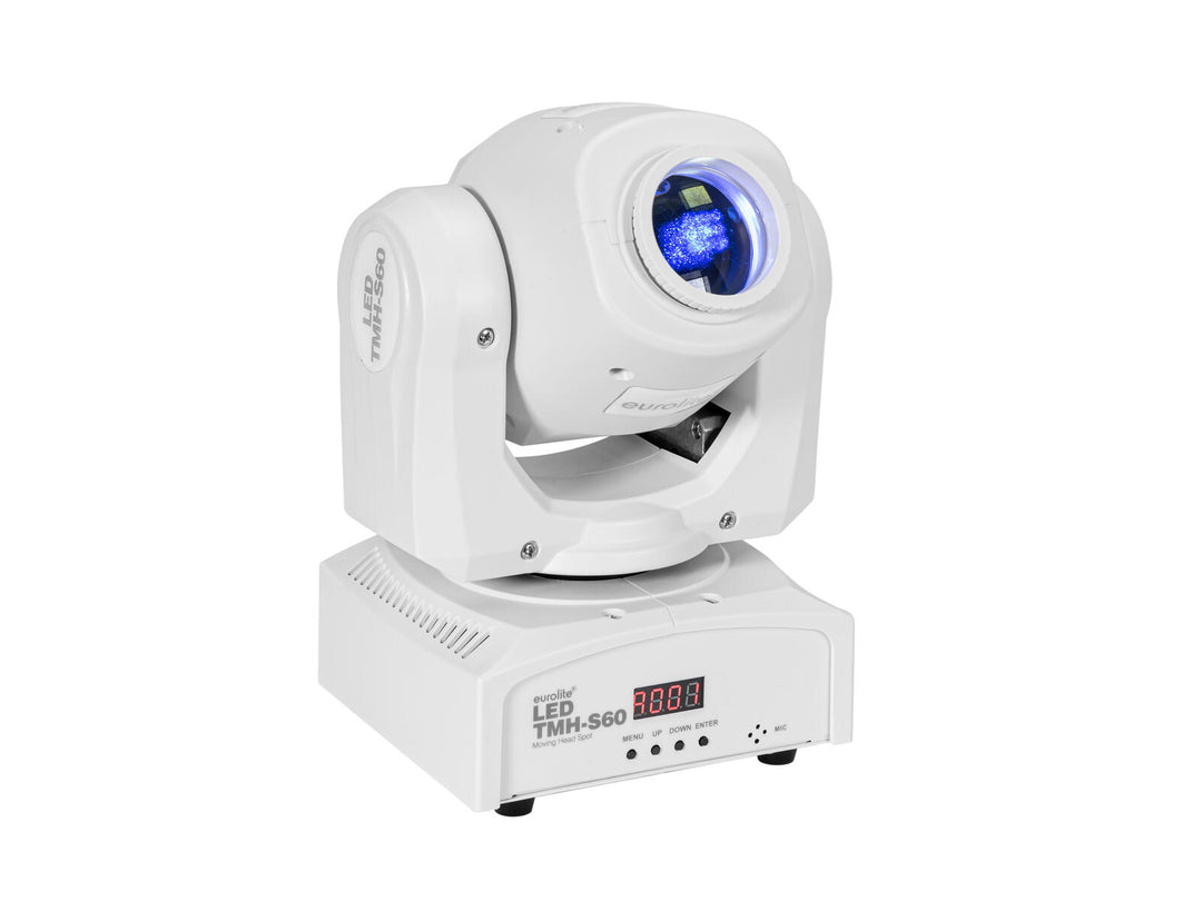 EUROLITE sett med 4x LED TMH-S60 Moving Head Spot wh + koffert