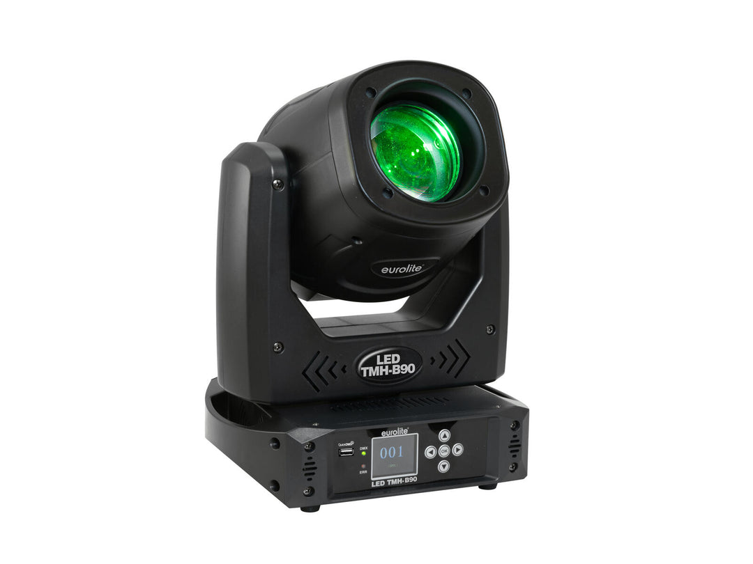 EUROLITE Set 2x LED TMH-B90 + koffert med hjul