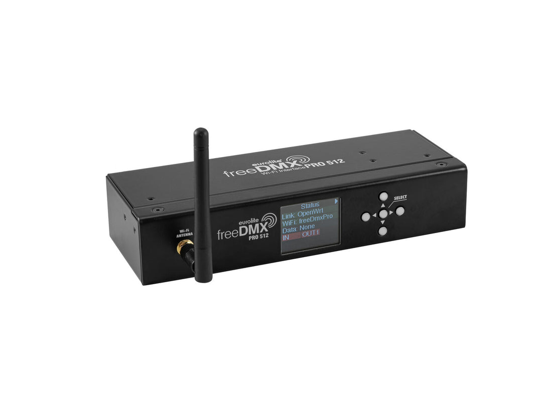 EUROLITE freeDMX PRO 512 Wi-Fi-grensesnitt