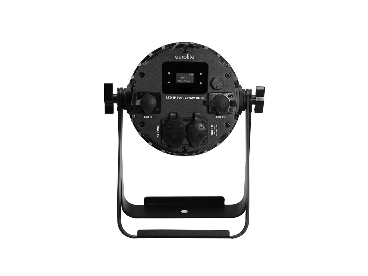 EUROLITE LED IP PAR 7x15W RGBL spot