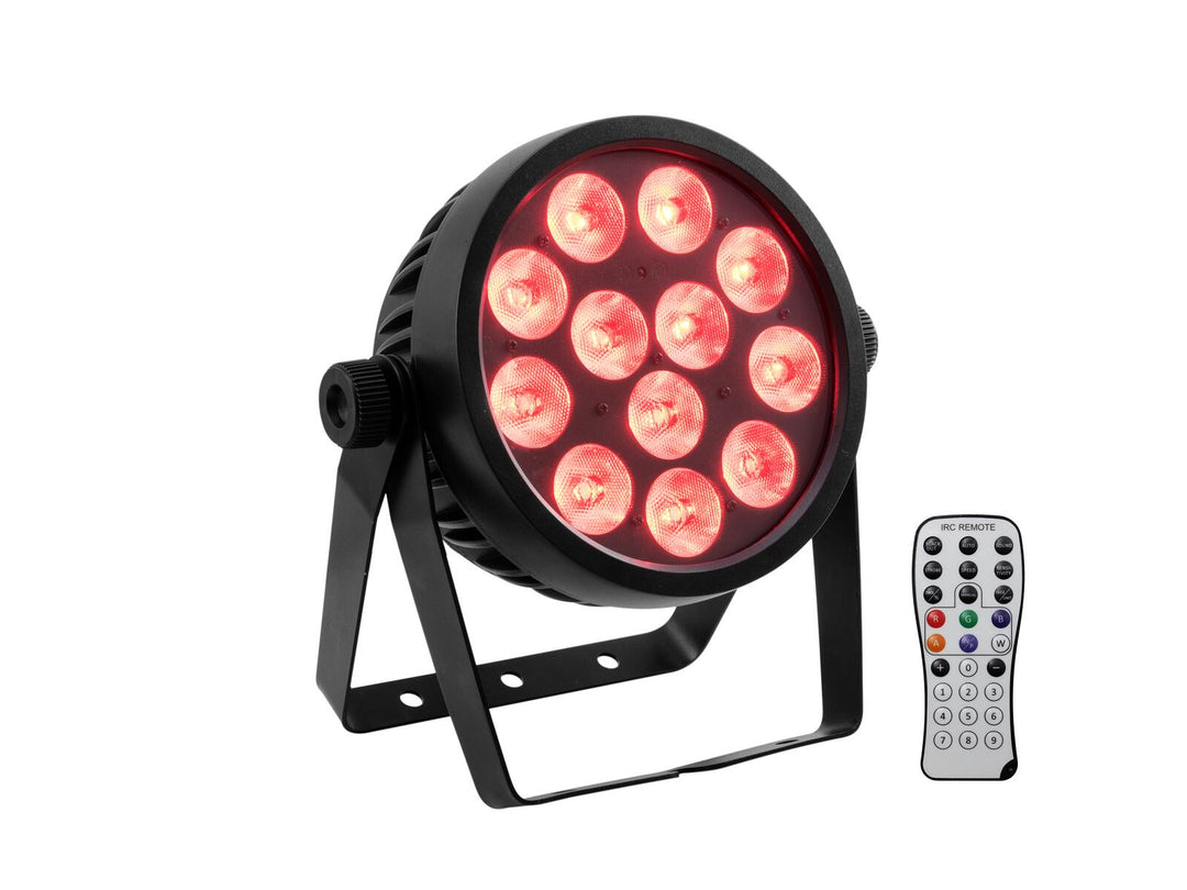 EUROLITE Set 4x LED 4C-12 Silent Slim Spot + koffert