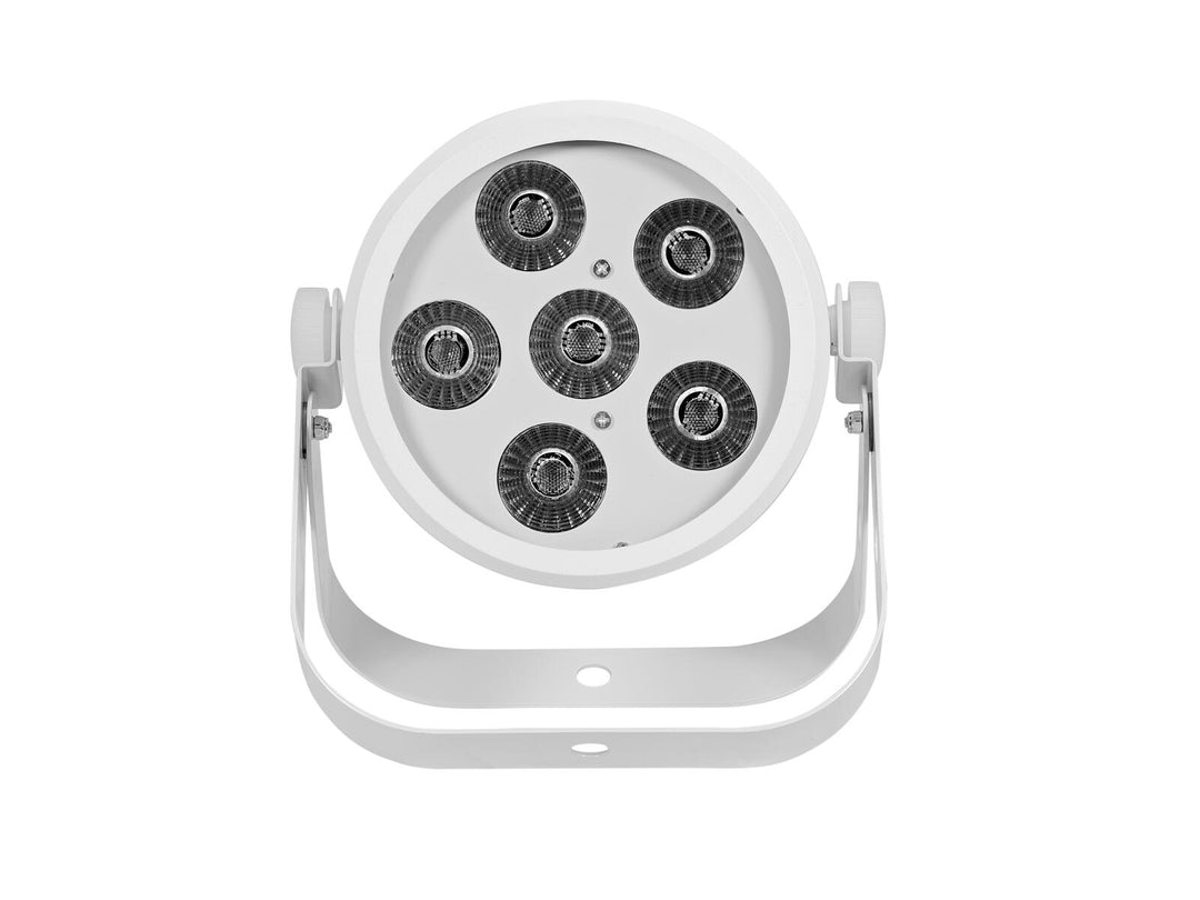 EUROLITE LED Silent Par 6 QCL gulvmodell wh