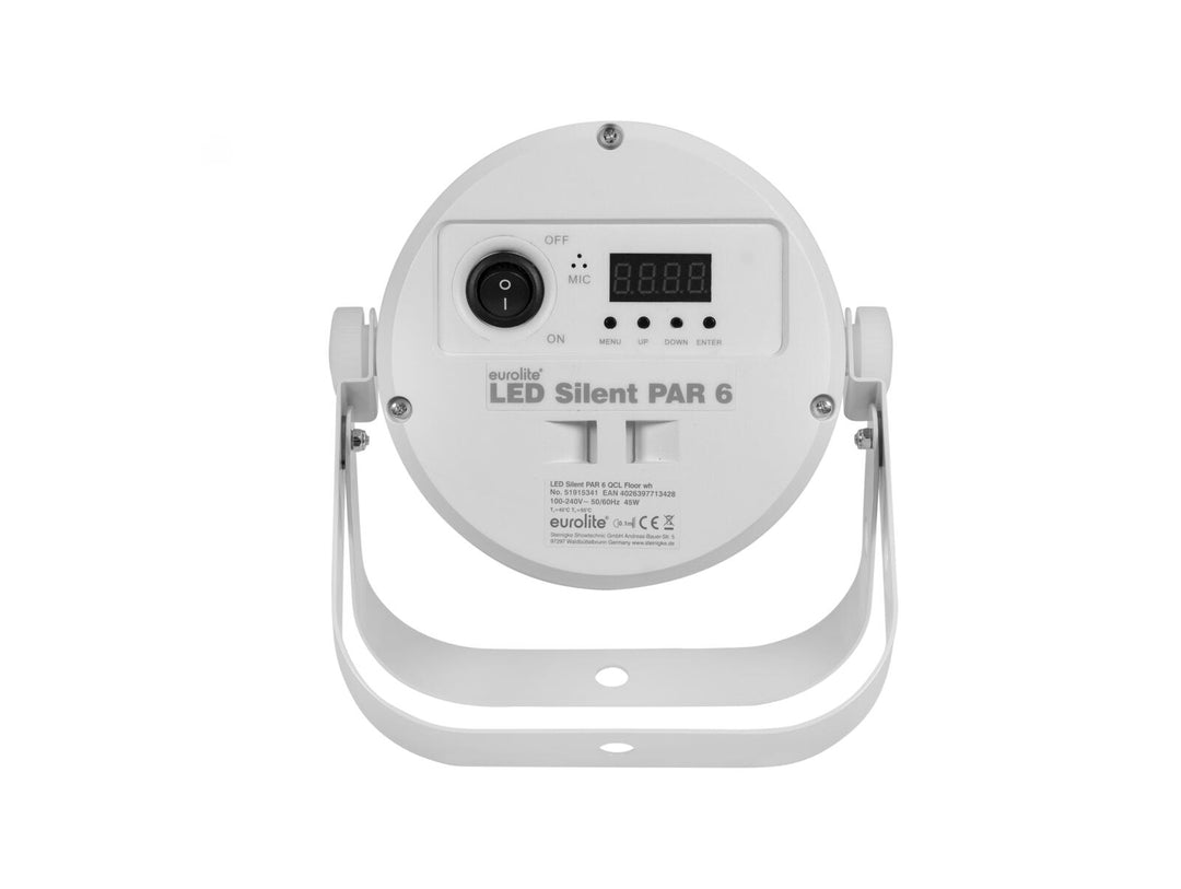 EUROLITE LED Silent Par 6 QCL gulvmodell wh