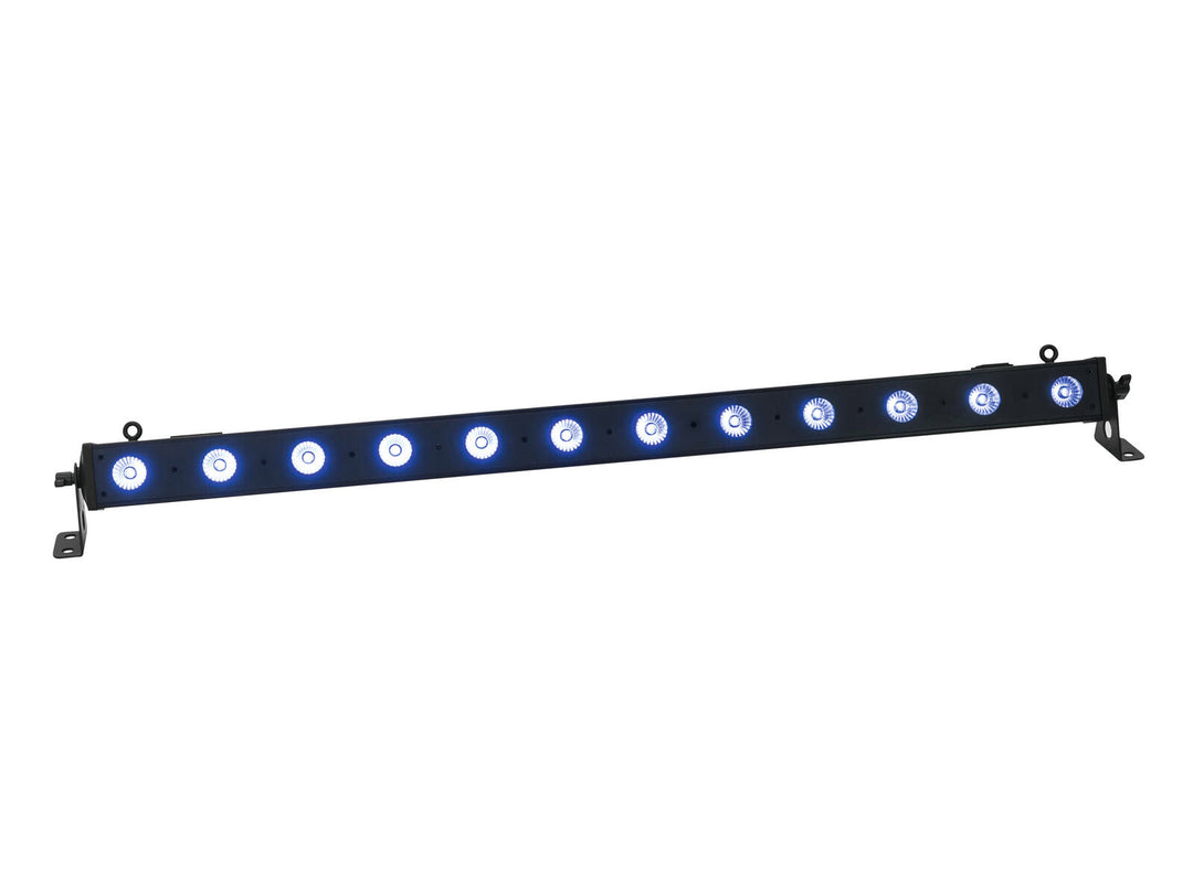 EUROLITE sett 2x LED BAR-12 QCL RGBW + myk veske