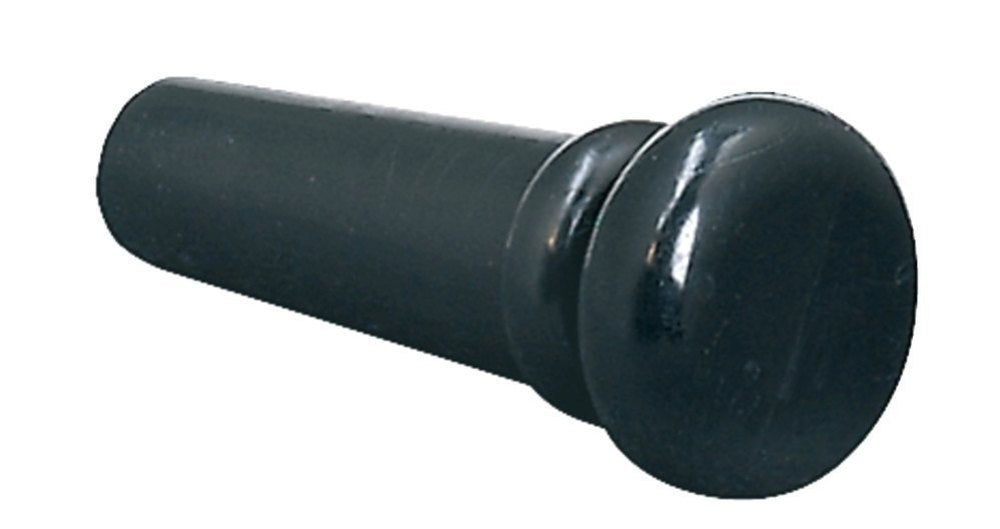 GEWA endeknapp i svart PVC til gitarer, 6 stk.
