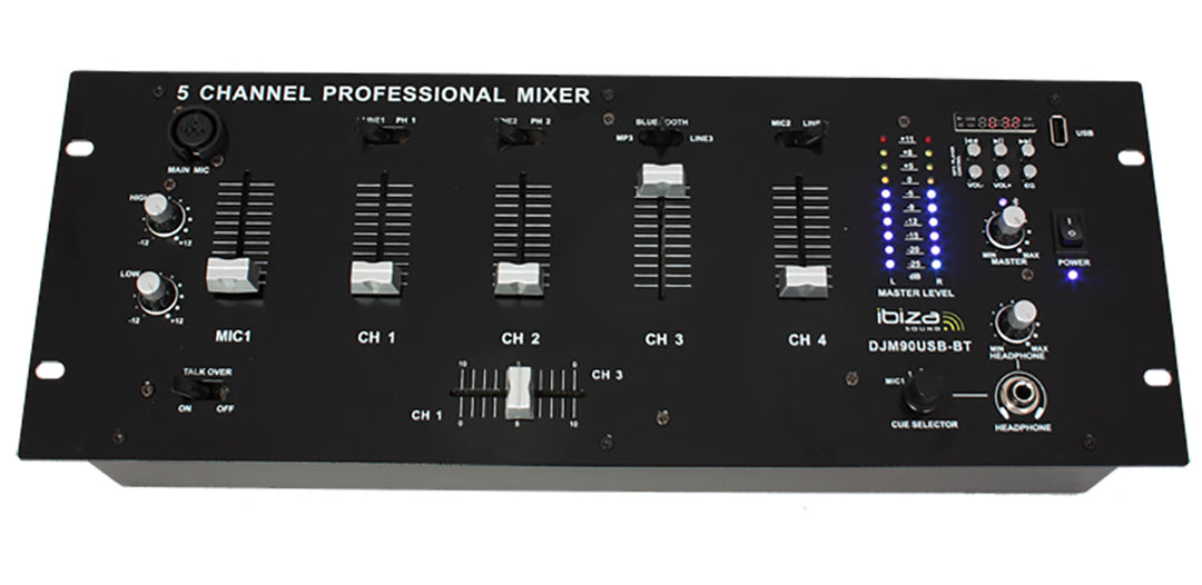 Ibiza DJM90 USB-BT-mikser