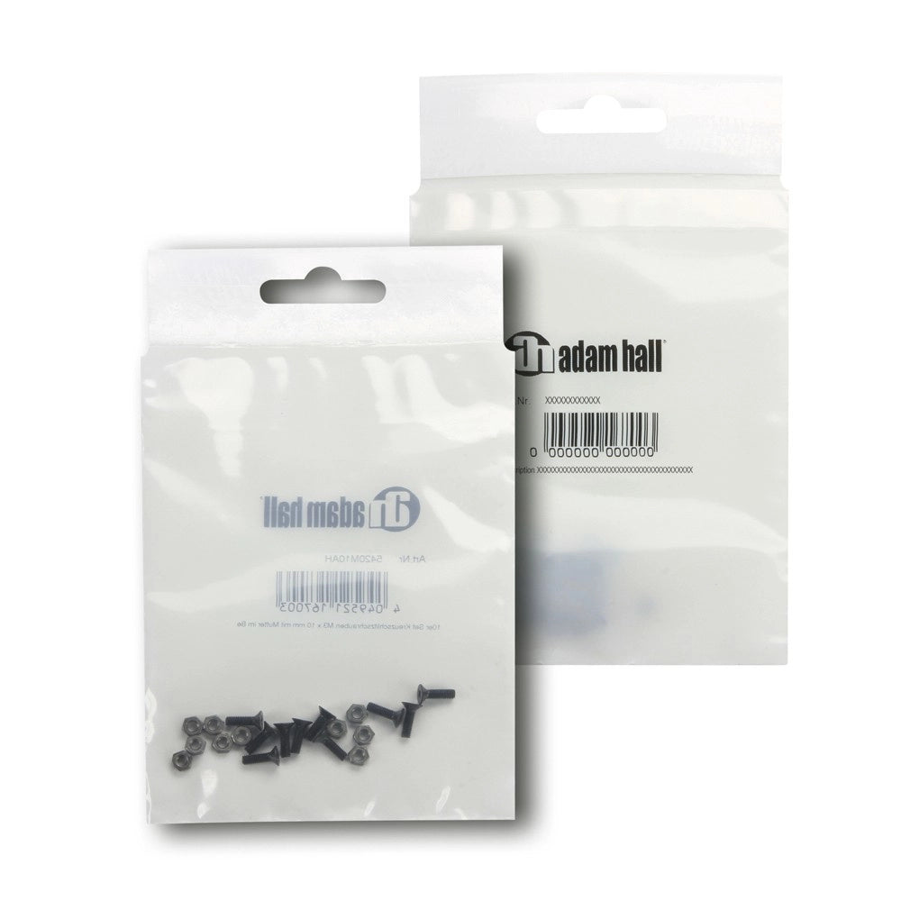 Adam Hall Chassis M3 Skrusett (10 stk.)