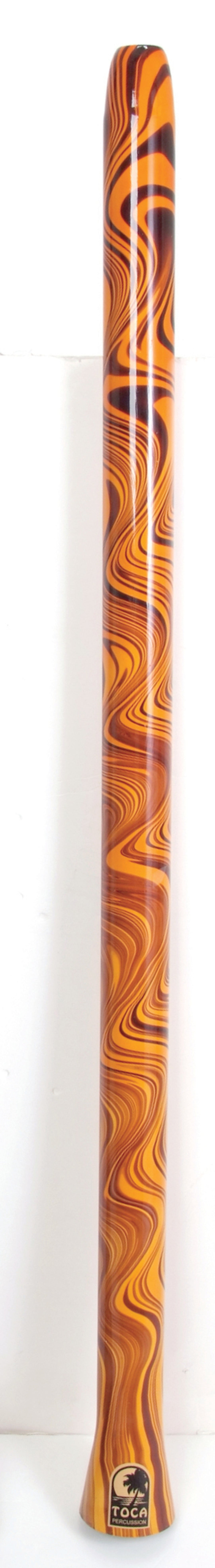 Toca World Perkusjon Didgeridoos - Orange Swirl (DIDG-DOS)