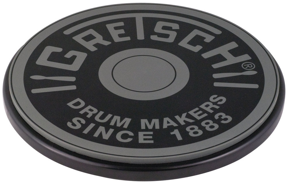 Gretsch øvepad 6" med silikongel, grå