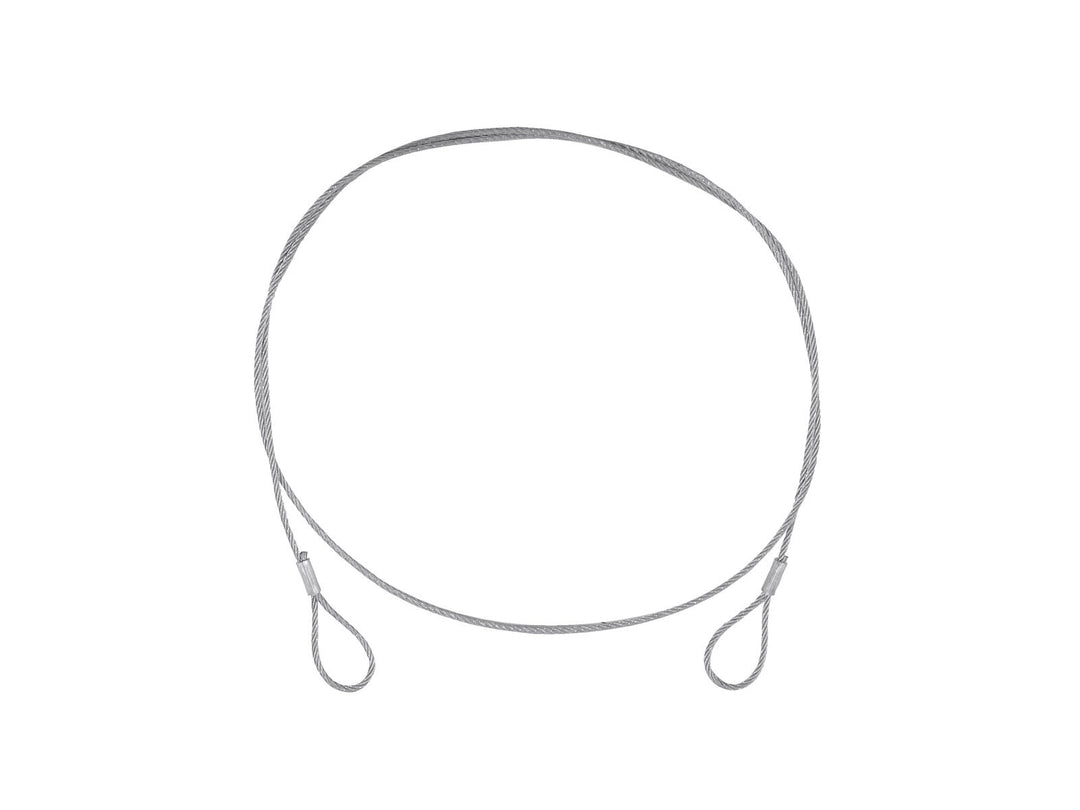 EUROLITE ståltau (SC) 900x3mm sølv
