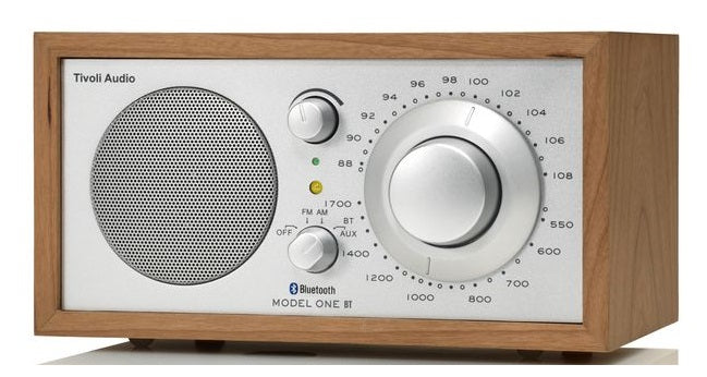 Tivoli Audio Model ONE BT Bluetooth høyttaler (kirsebær, sølv)