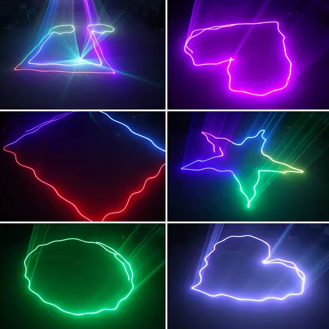 Light4Me Laser RGB geometrisk 350mW