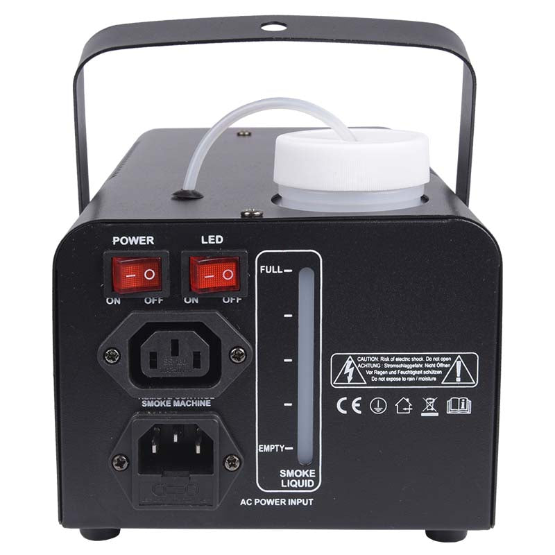 LIGHT4ME S 700W LED røykmaskin effektgenerator fjernkontroll