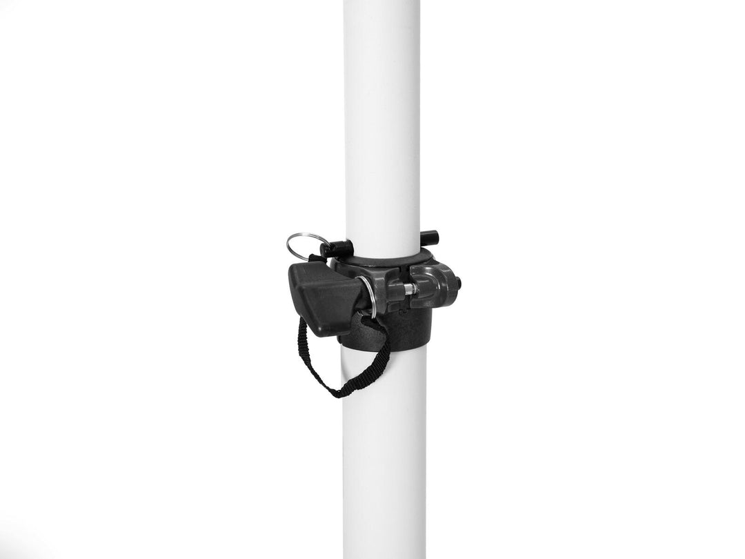 OMNITRONIC BPS-3 høyttalerstativ/trefot i hvit aluminium