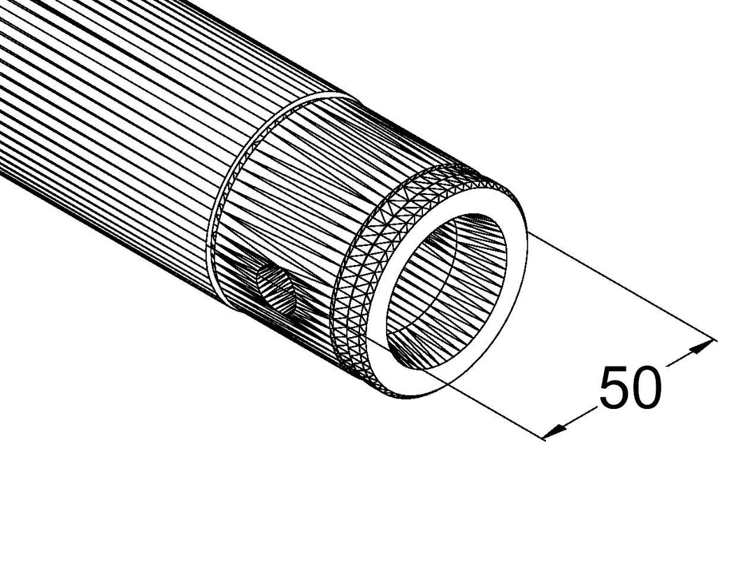 ALUTRUSS SINGLELOCK SP-S1000 QUICK-LOCK-rør bk