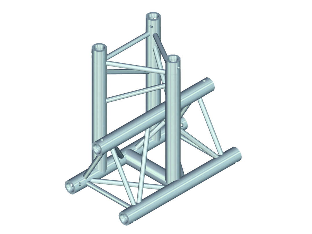 ALUTRUSS TRILOCK E-GL33 T-35 3-veis T-stykke