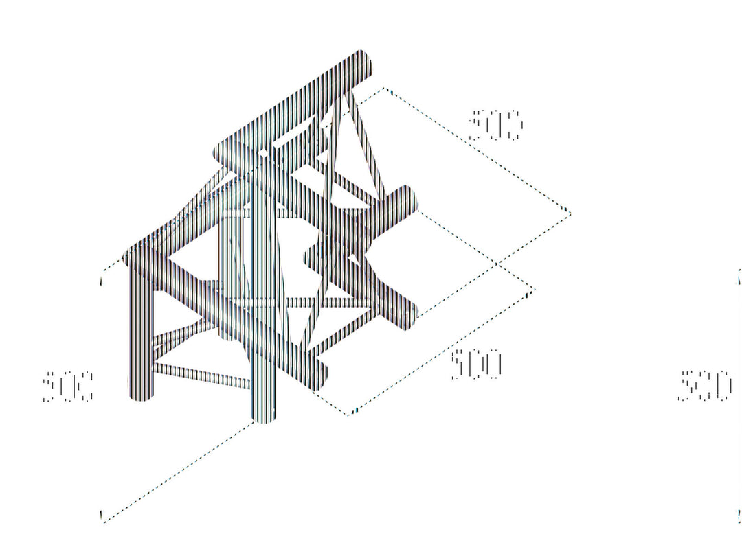 ALUTRUSS TRILOCK 6082AL-31 3-veis hjørne /\ høyre