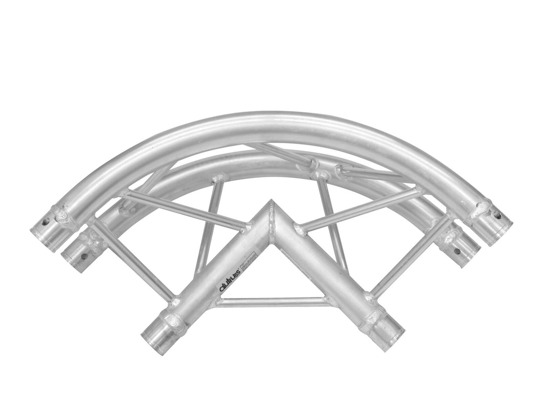 ALUTRUSS TRILOCK 6082AC-25R 2-veis hjørne 90° \/