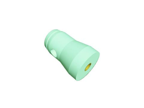 Alutruss QUADLOCK halvkonisk kobling med gjenger M10