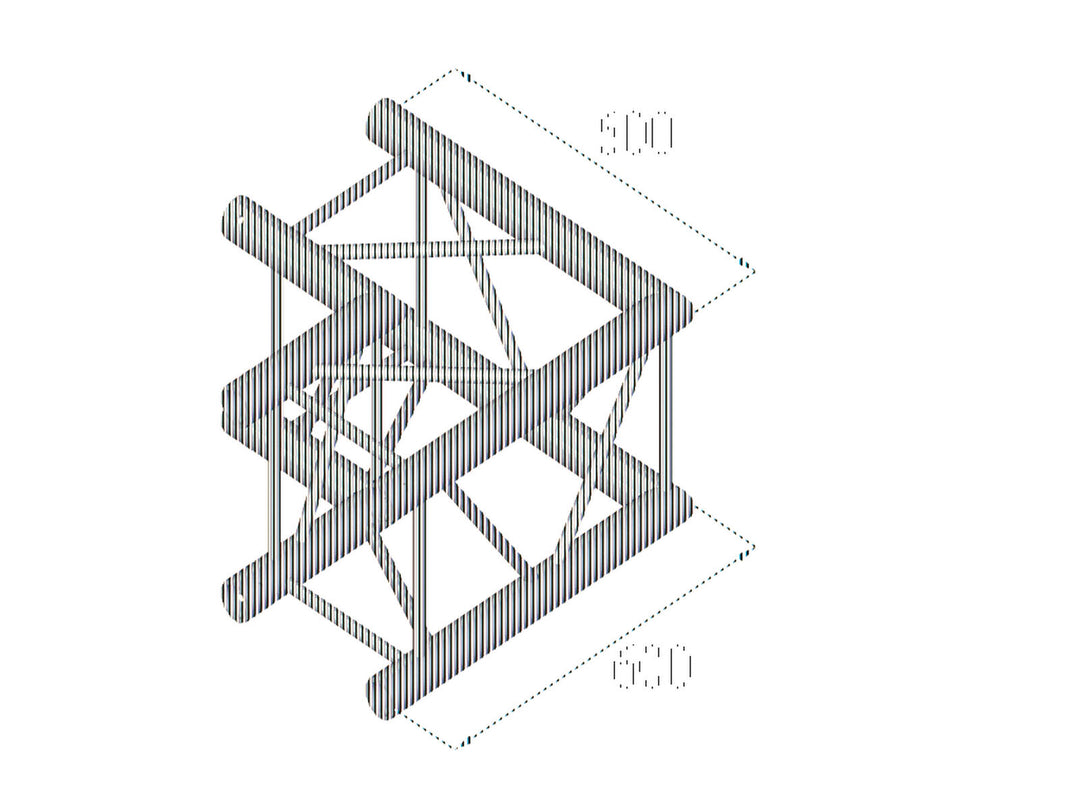 ALUTRUSS QUADLOCK TQ390-QQC21 2-veis hjørne 90°