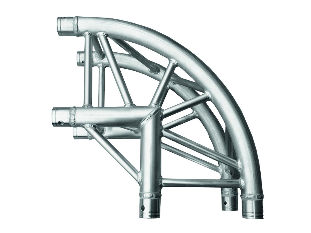 Alutruss QUADLOCK 6082C-21R 2-veis hjørne 90°