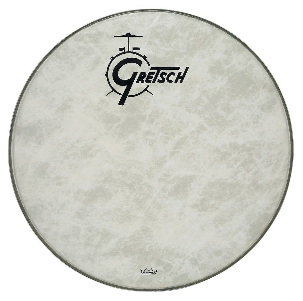 Gretsch Fiberskyn resonansskinn 26" til basstromme, logo i midten