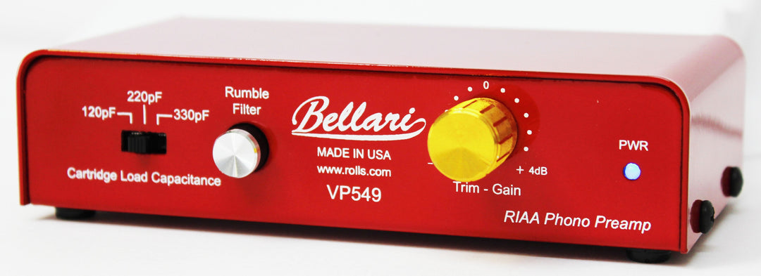 BELLARI VP549 Phono-forforsterker