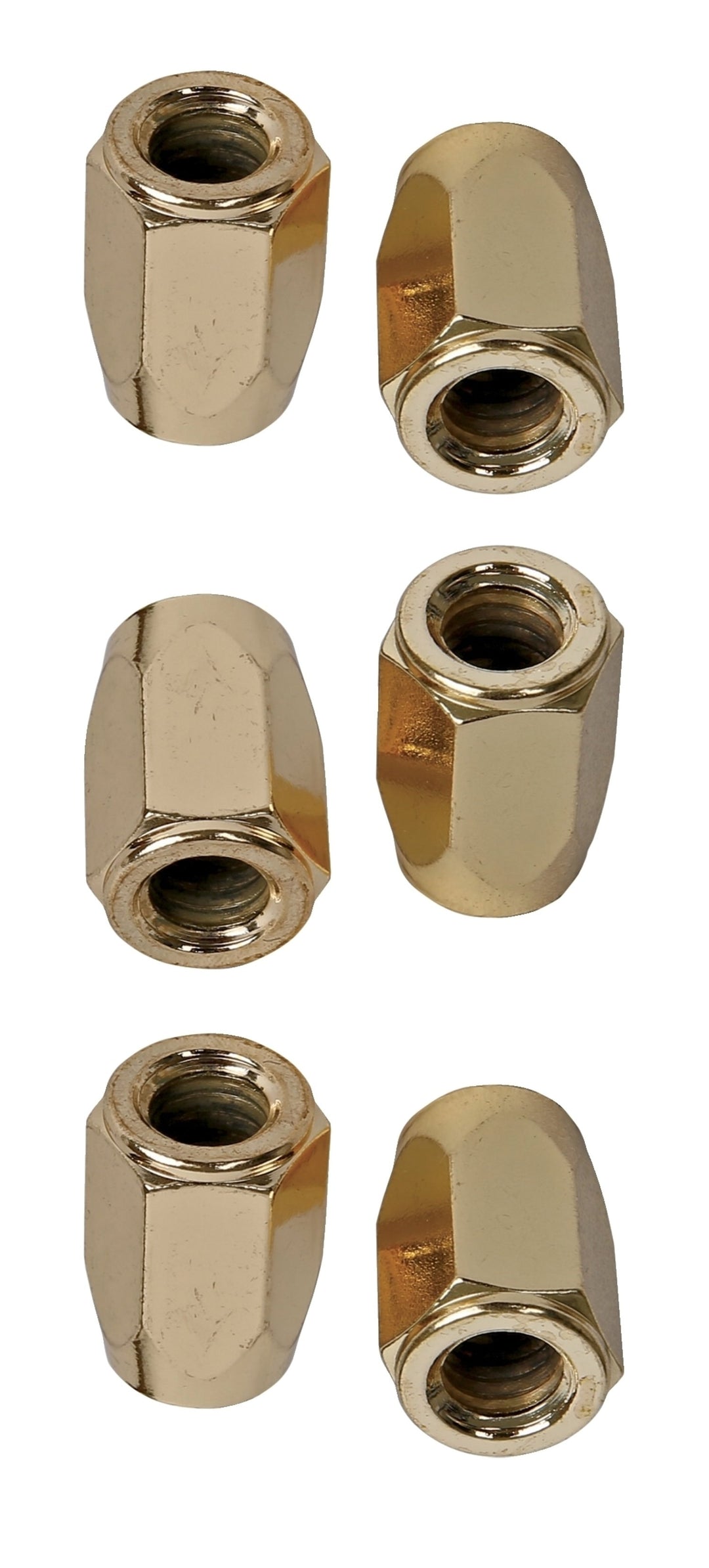 Latin Percussion stemmingstapper og spennstenger tilbehør stemmemutter Super Nuts - 3/8" gull (LP952D)
