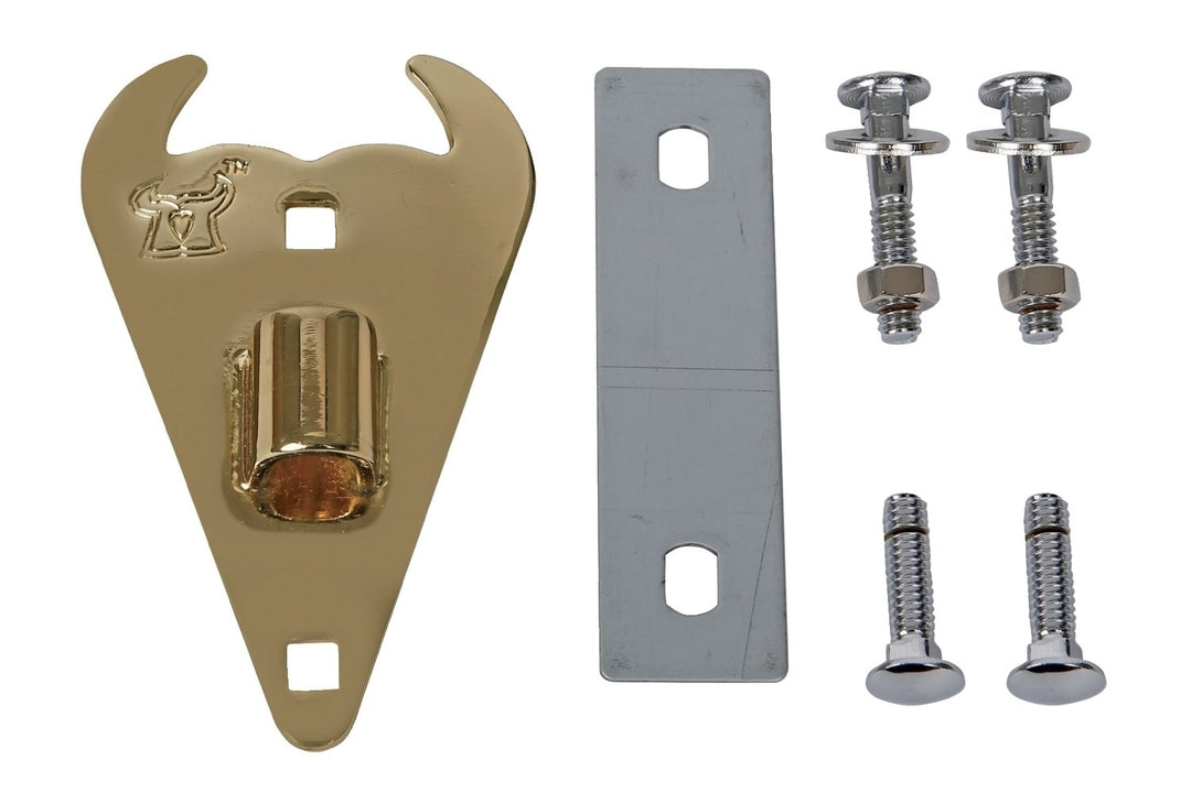 Latin Perkusjon sideplate Conga Matador - Svart (pulverlakkering) (M218B)