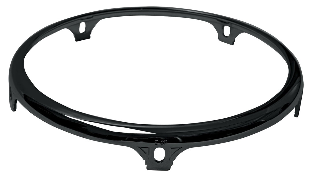 Latin Percussion Hooped Conga Comfort Curve II - Z Series (Extended Collar) Black Mirror - 11" Quinto | 5 hull (LP772C)