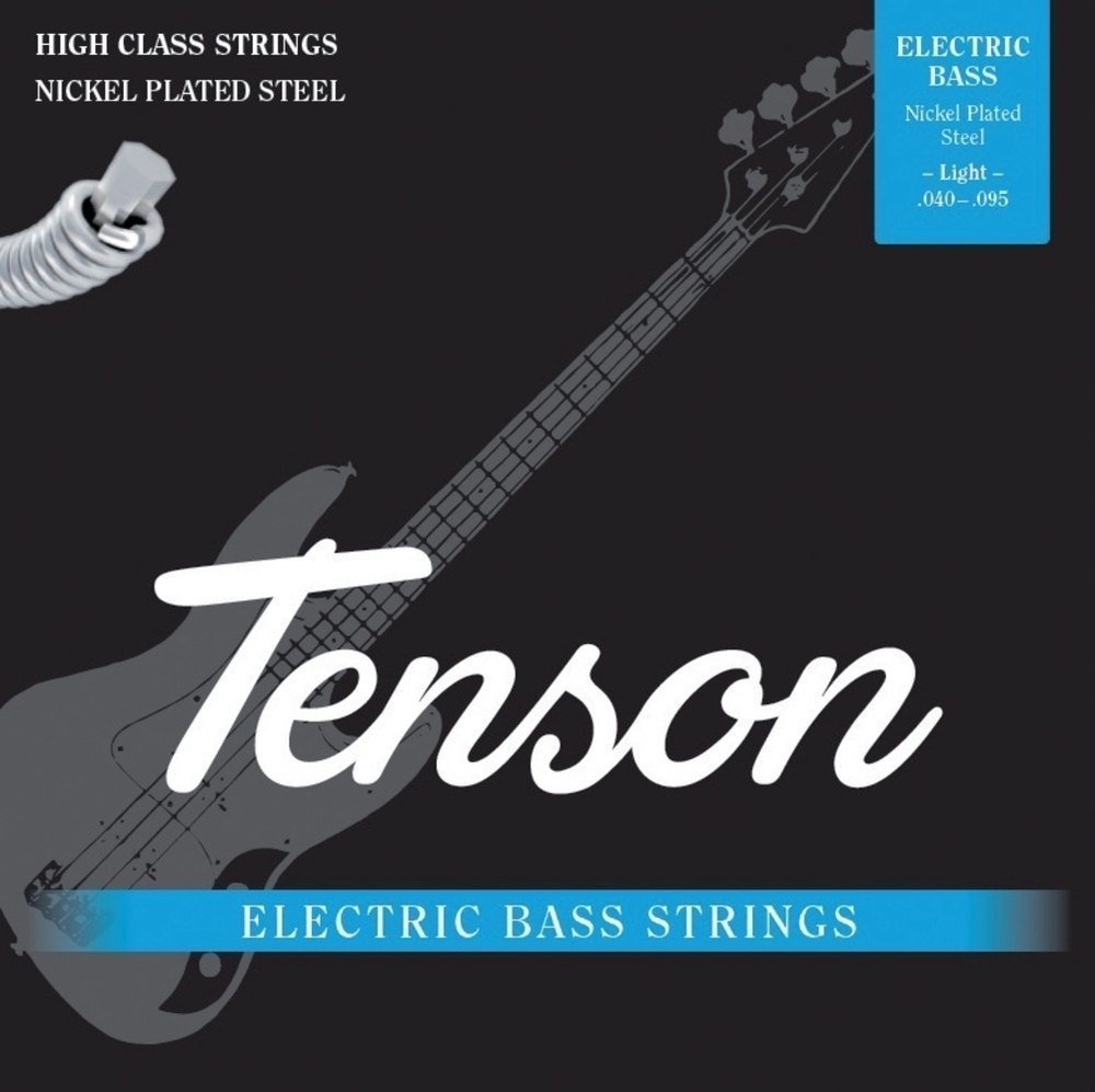 Tenson Nickel elbassstrenger .040-.095, Light, lang mensur