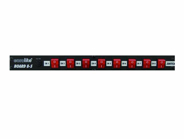 Eurolite Board 8-S effektbryterpanel