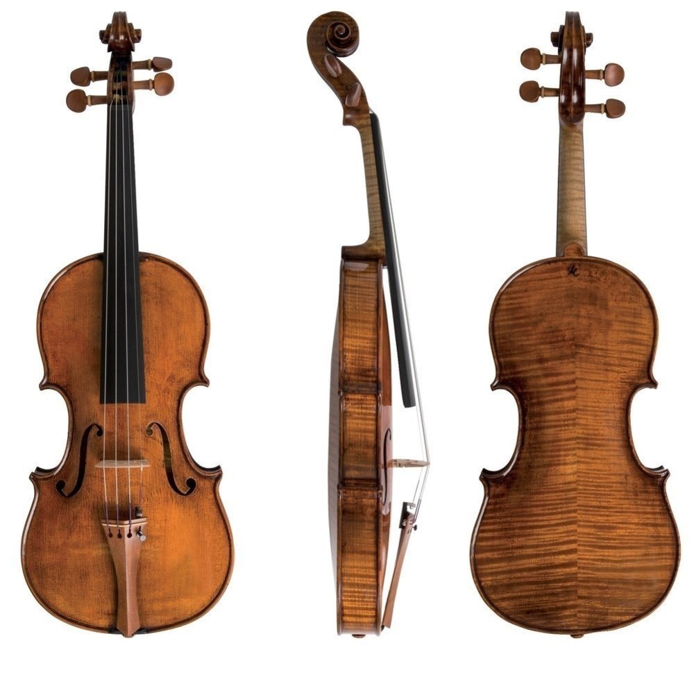GEWA Master solistfiolin 4/4, Guarneri La Campanella, klar til å spilles