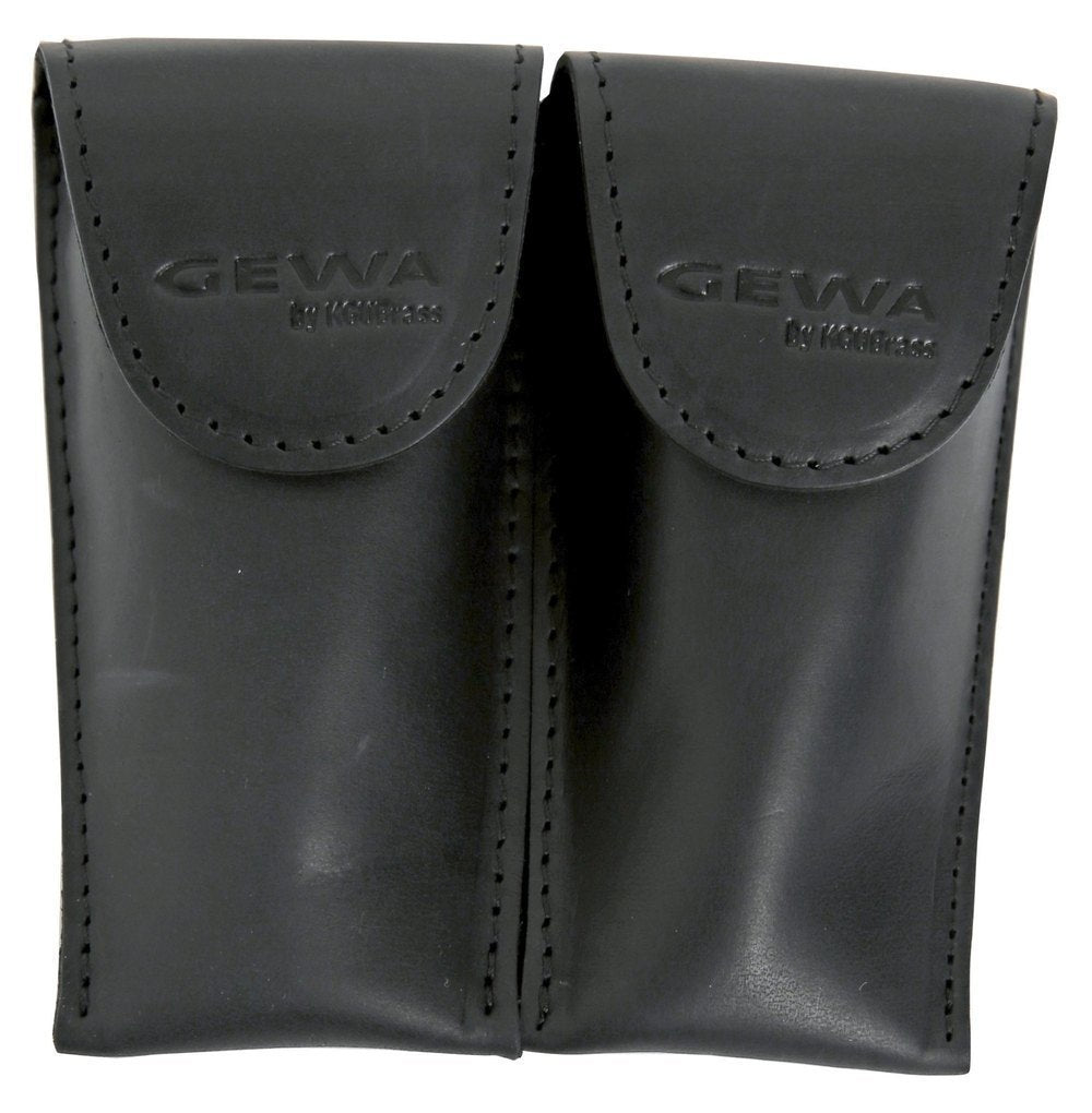 GEWA Crazy Horse Trumpet Double til 2 trompetmunnstykker, svart