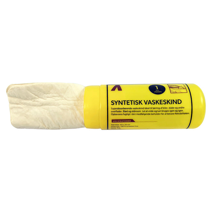 Syntetisk vaskeskinn, 43x32cm