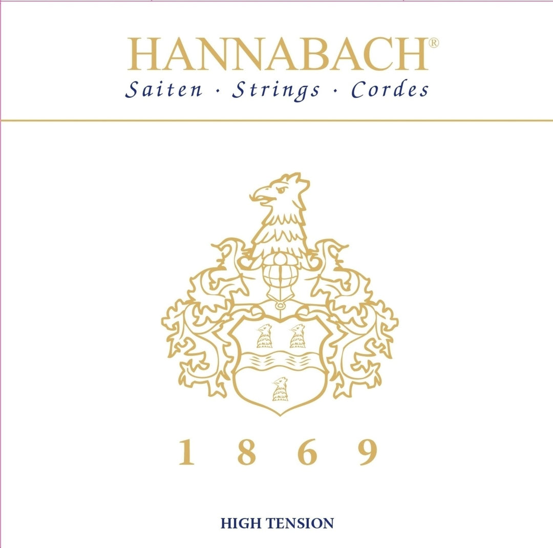 Hannabach strenger for klassisk Gitarer Serie 1869 Carbon/Gold HT - A5 Gold HT (18695HT)