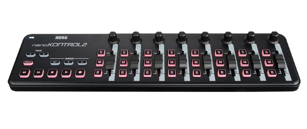 KORG nanoKONTROL2-BK USB overflatekontroller