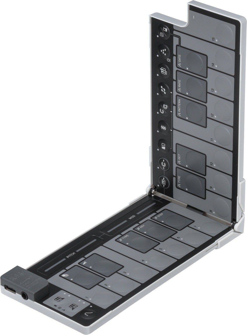 KORG nanoKEY Fold hvit