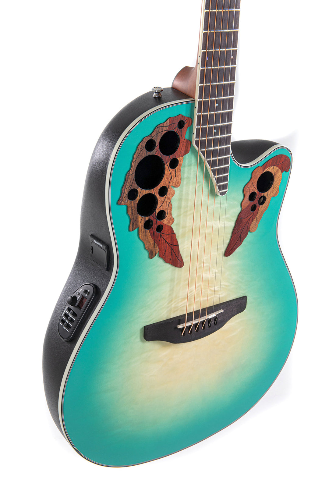 Ovation E-akustiske Gitarer Celebrity Elite Plus Mid Cutaway - Mintburst (CE44X-9B-G)