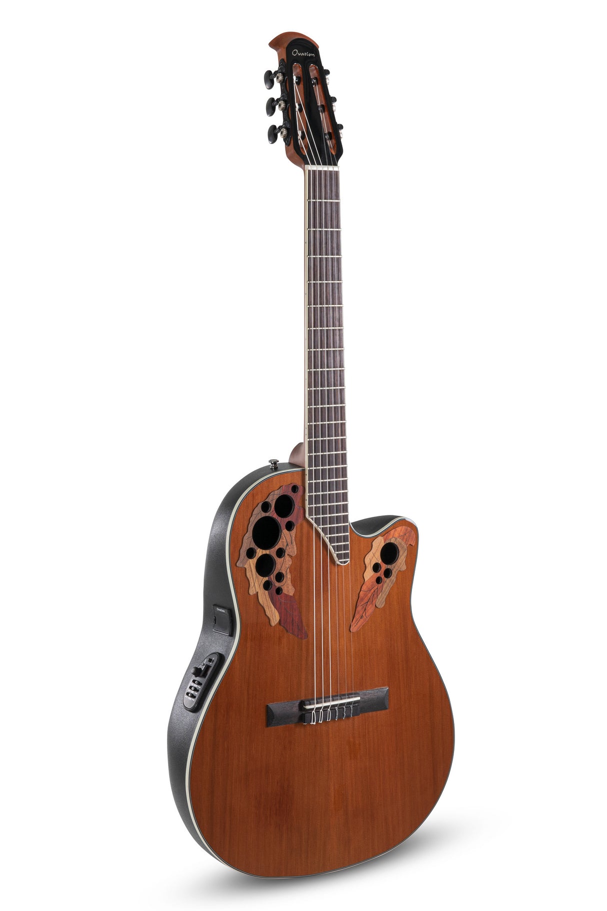 Ovation E-akustisk klassisk gitar Celebrity MS Classic Nylon - Natural Gloss (CE44C-4A-G)