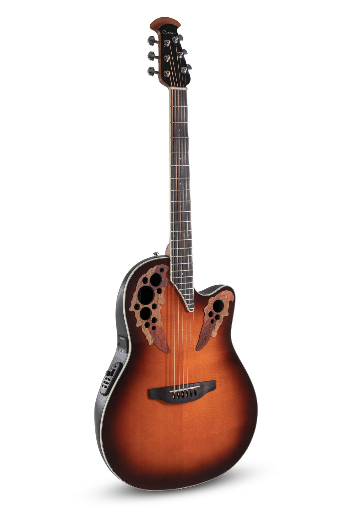 Ovation E-akustisk Gitarer Celebrity Elite Super Shallow Cutaway - Sunburst (CE48-1-G)