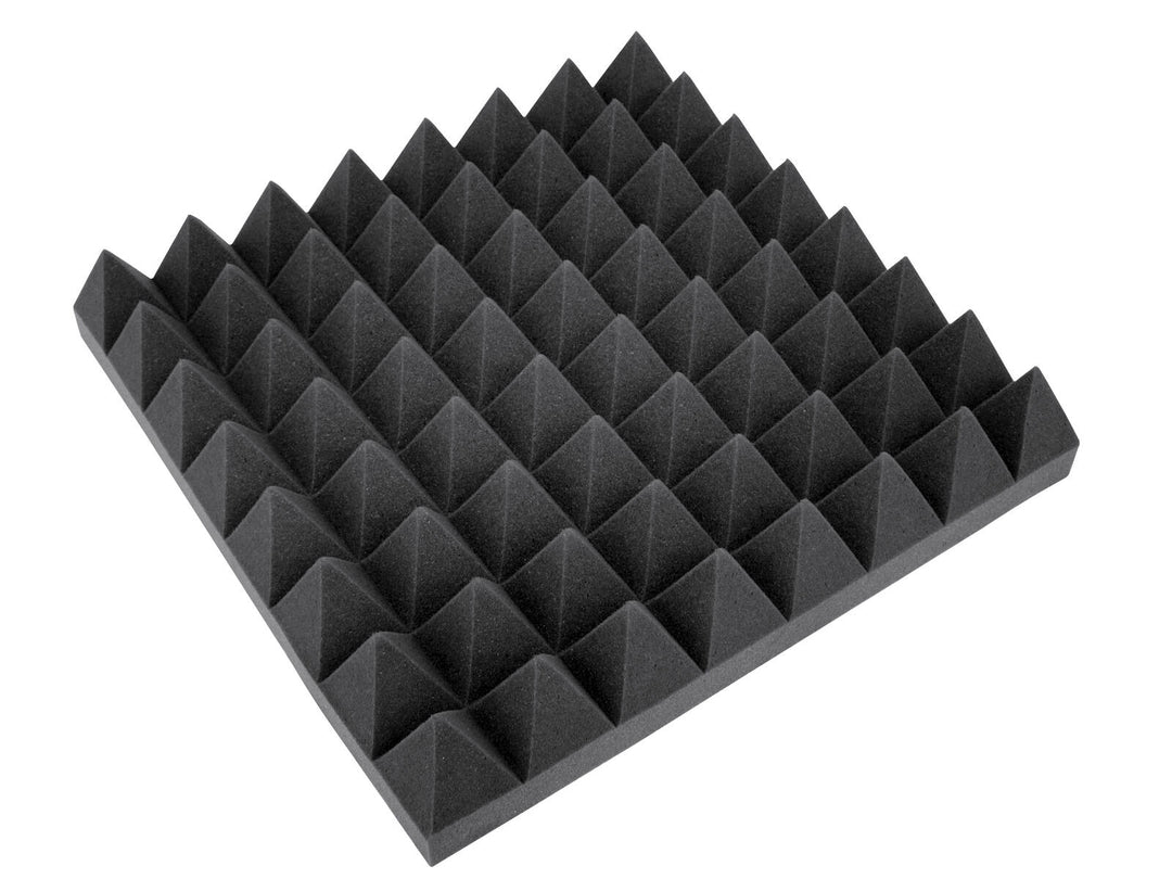 OMNITRONIC akustikkskum, Pyramid 100mm, 50x50cm
