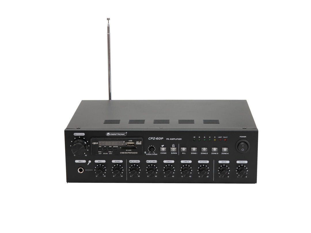 OMNITRONIC CPZ-60P PA-mikseforsterker