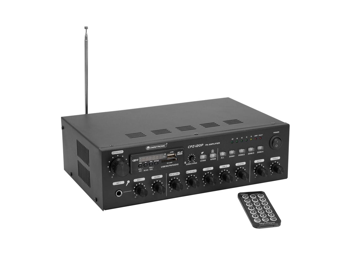 OMNITRONIC CPZ-120P PA mikseforsterker