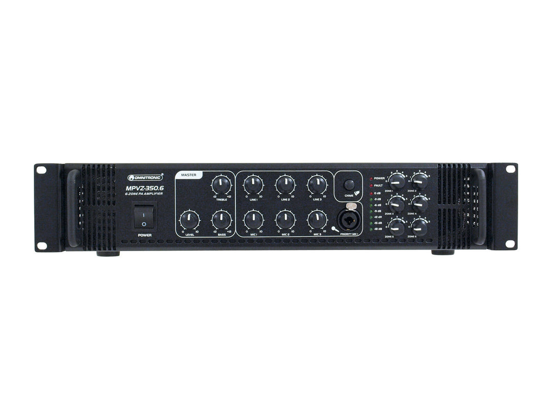 OMNITRONIC MPVZ-350.6 PA-mikserforsterker