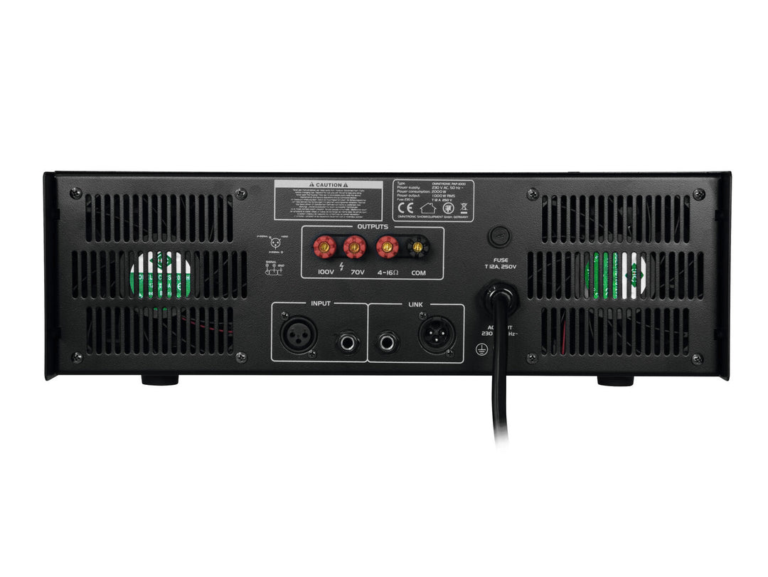 OMNITRONIC PAP-1000 PA-forsterker